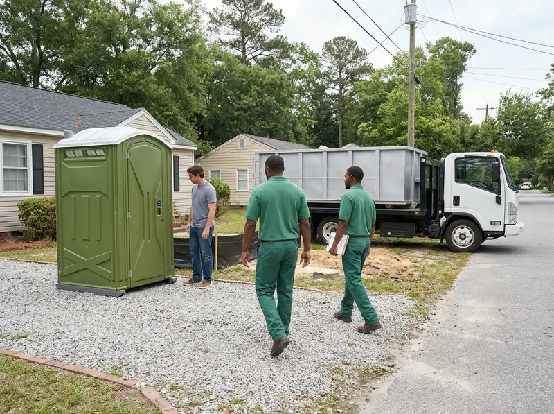 Flushing Porta Potty Rental in Savannah, GE