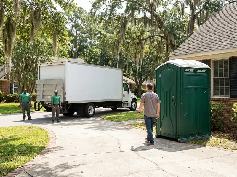 Same-Day Porta Potty Delivery in Savannah, GE
