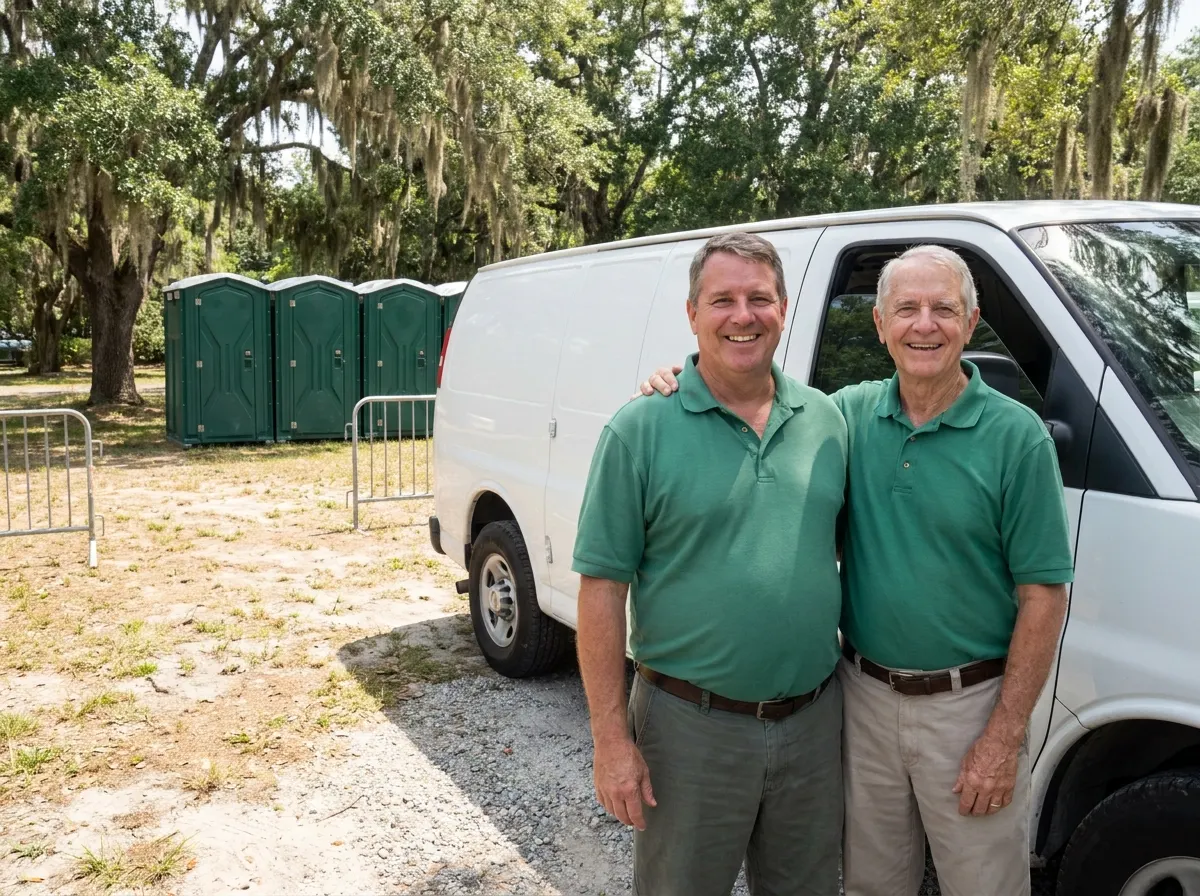 Porta Potty Rental Savannah GE porta potty rental team in Savannah, GE